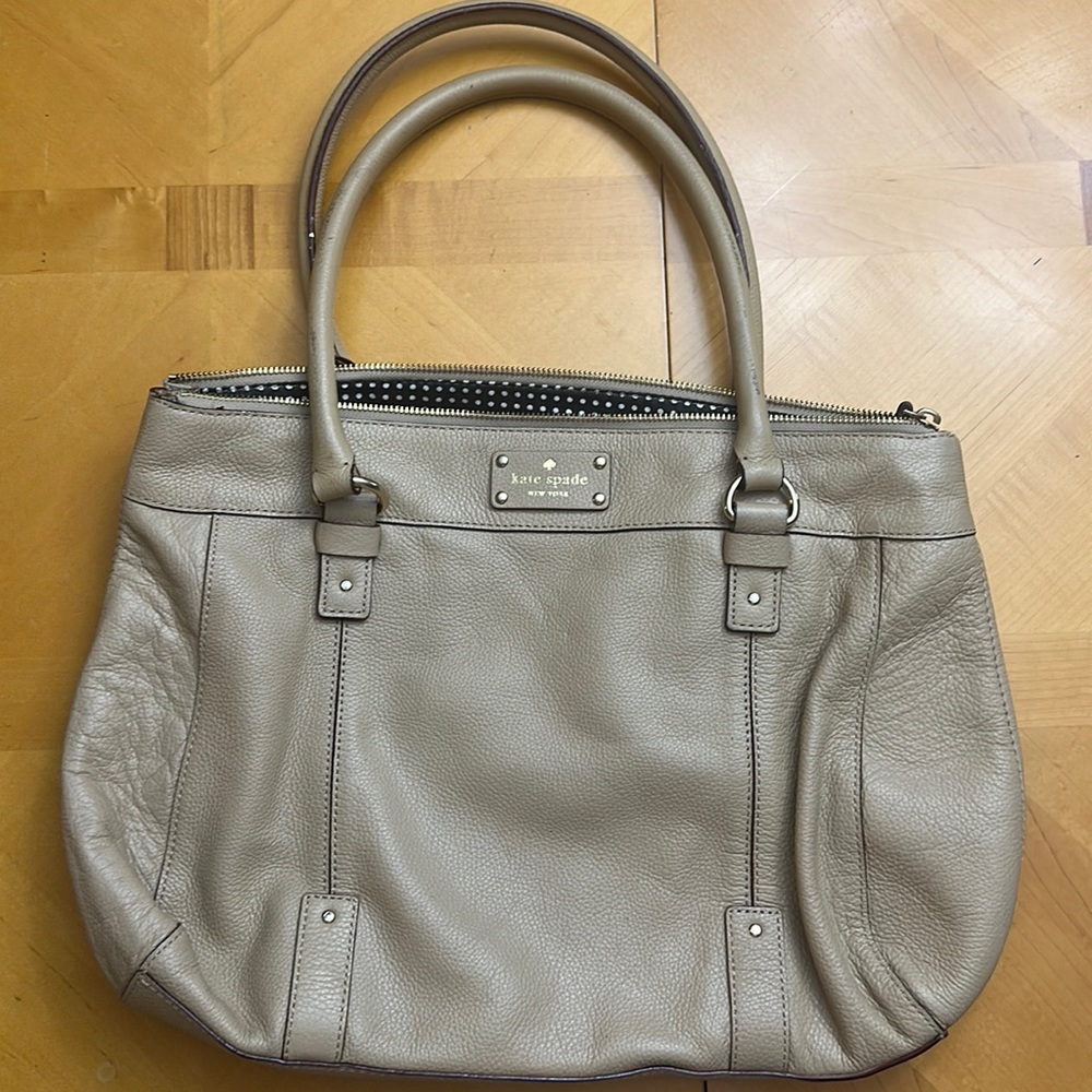 Neutral Kate Spade bag